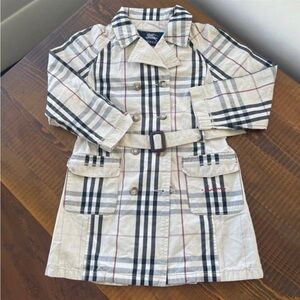 Kid Coat trench hood 4T Burberry beige